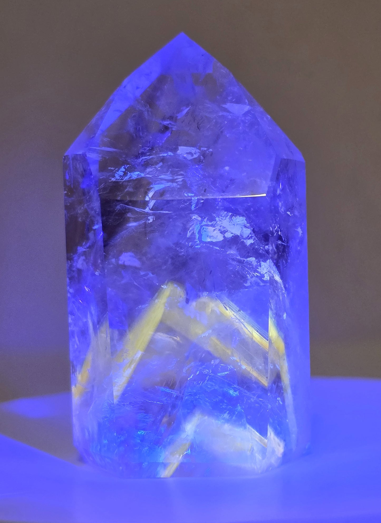 UV Reactive Amethyst Tower