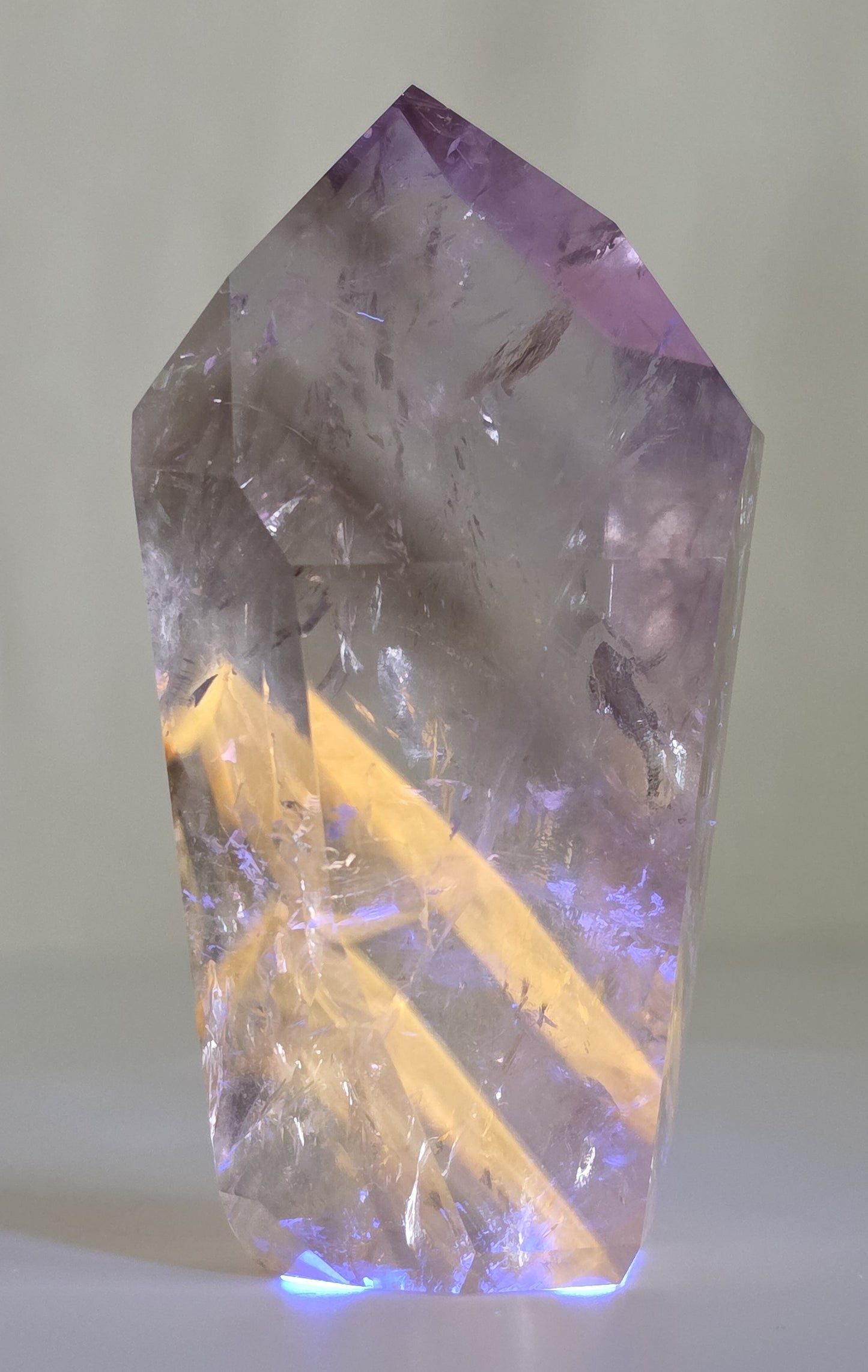 UV Reactive Amethyst Tower