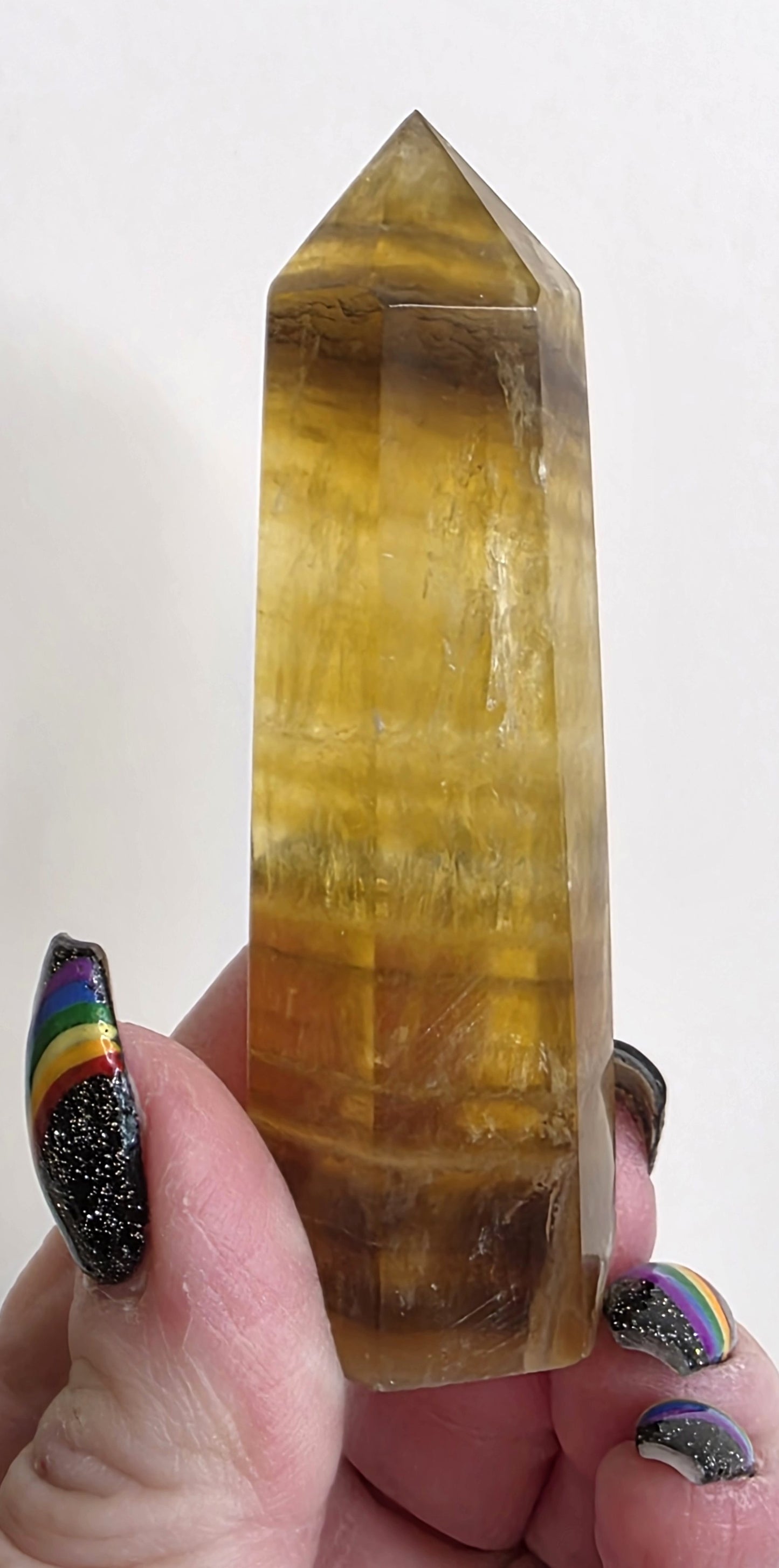 Yellow Fluorite Tower