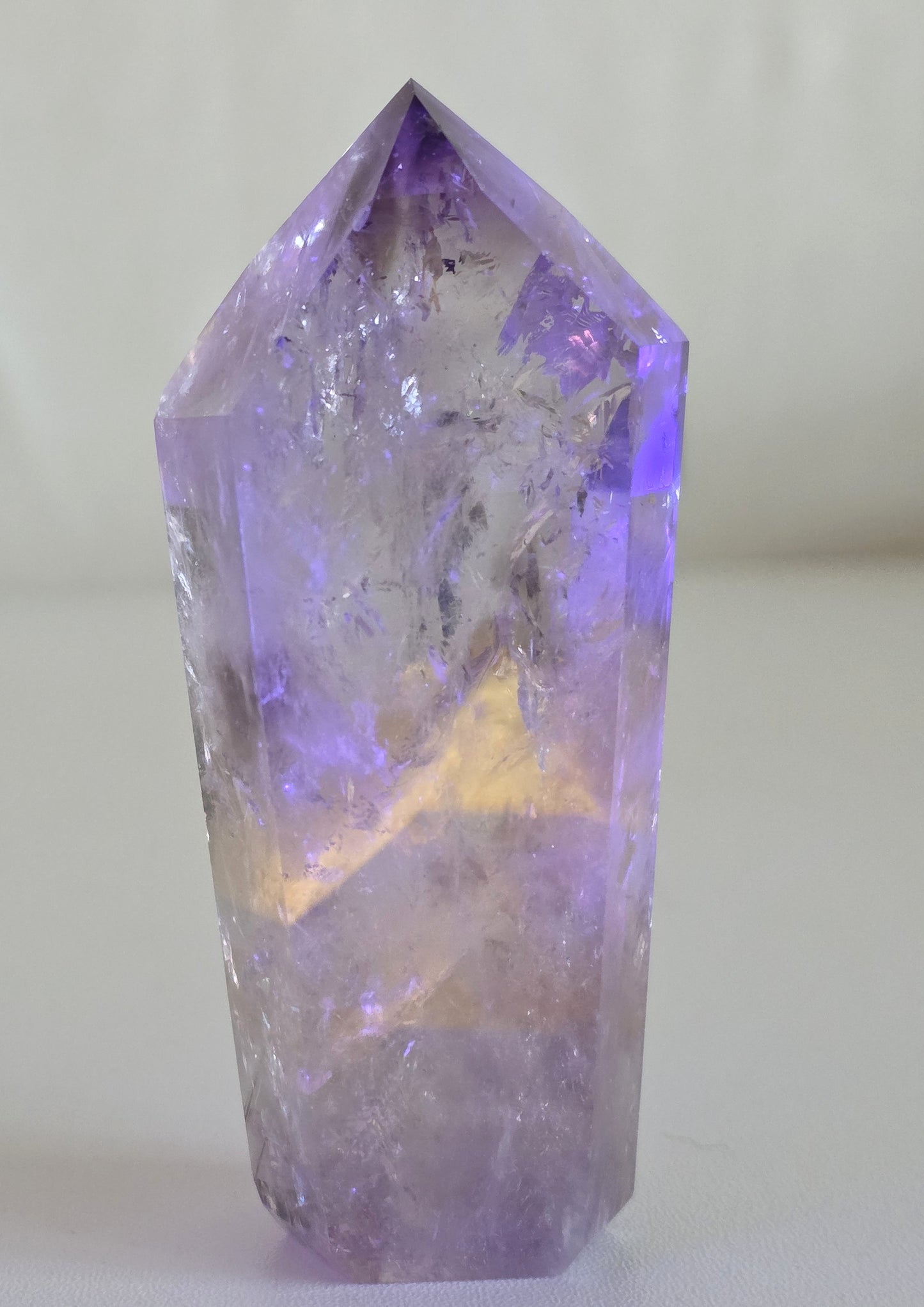 UV Reactive Amethyst Tower