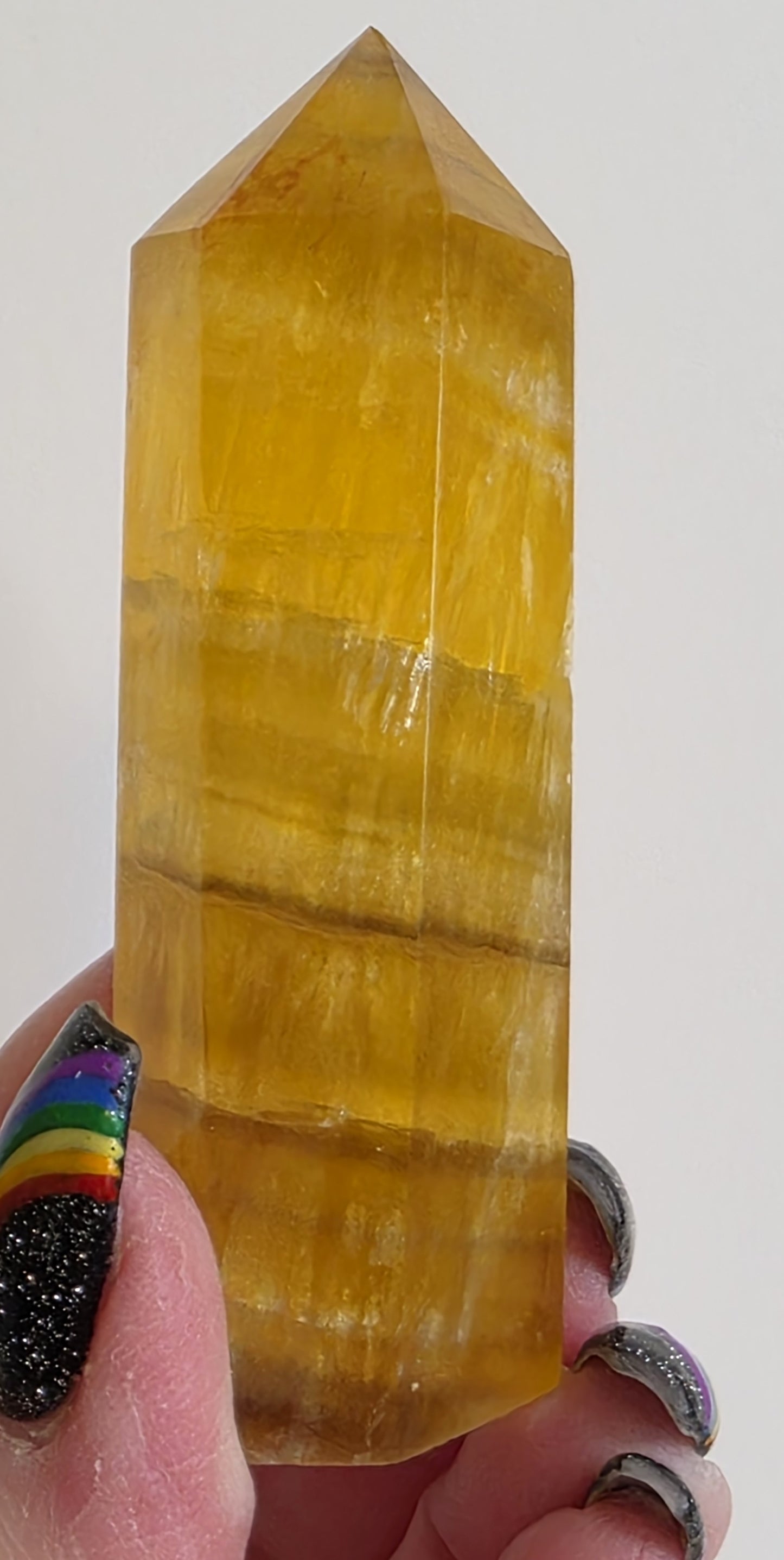 Yellow Fluorite Tower