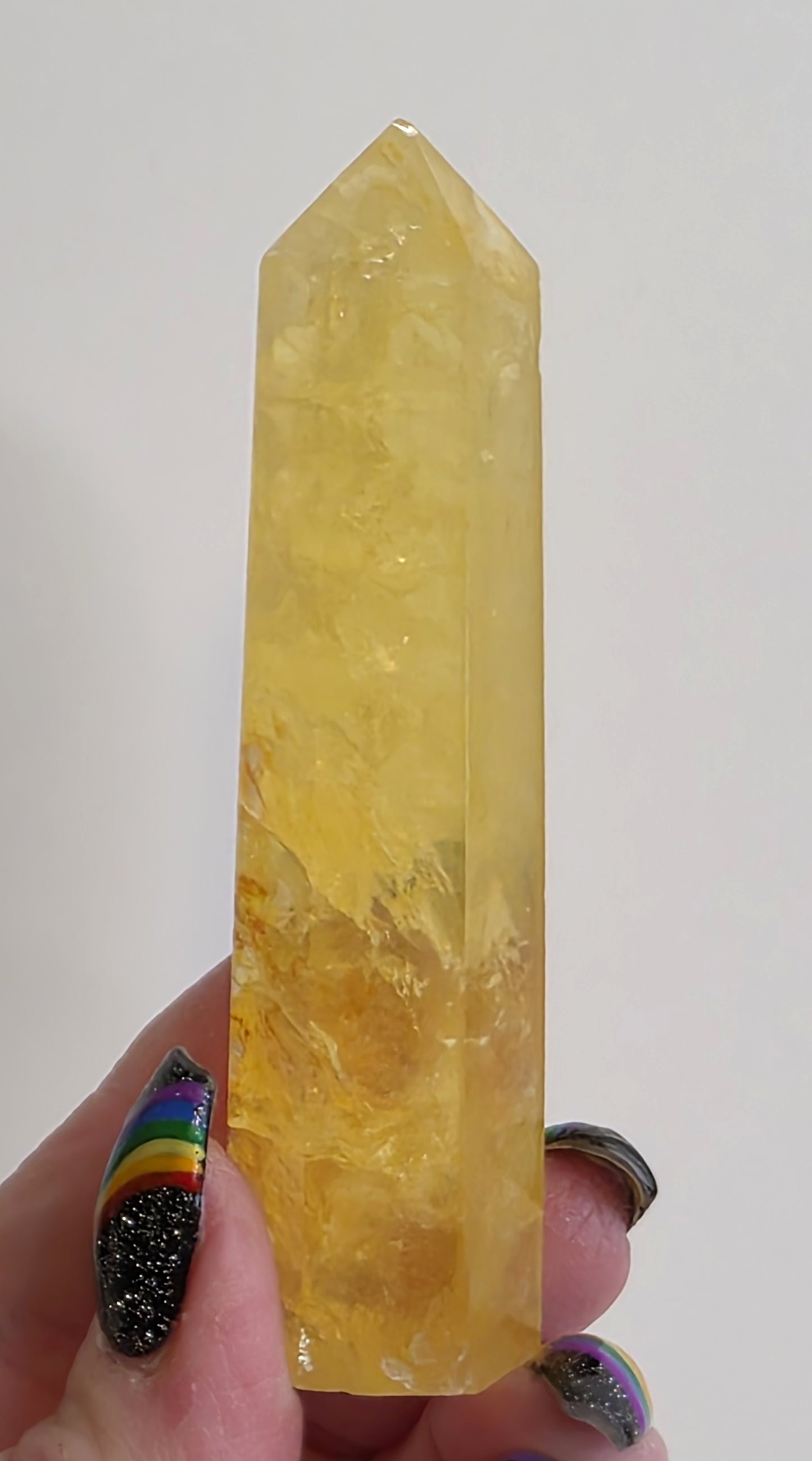 Yellow Fluorite Tower