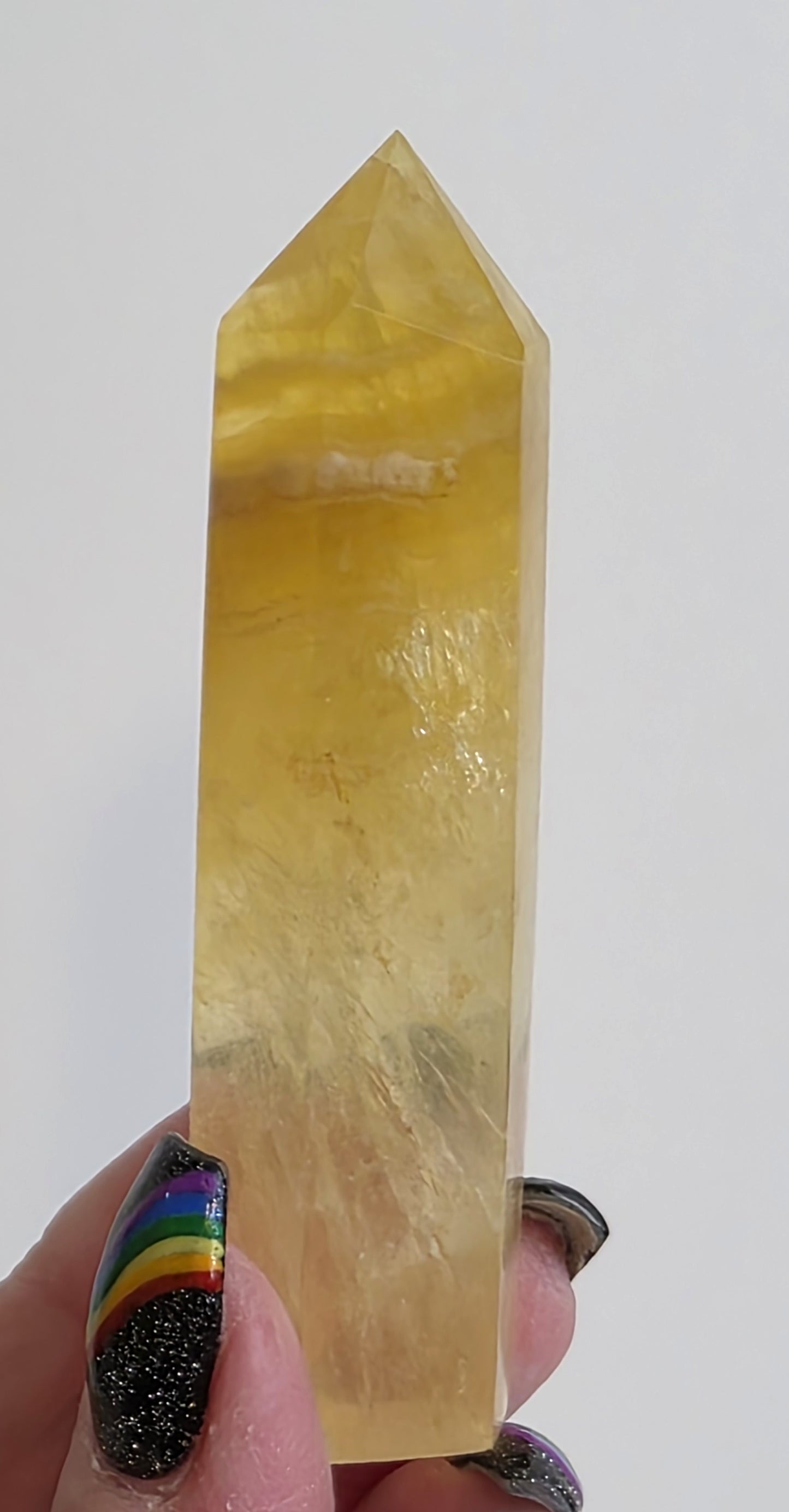Yellow Fluorite Tower