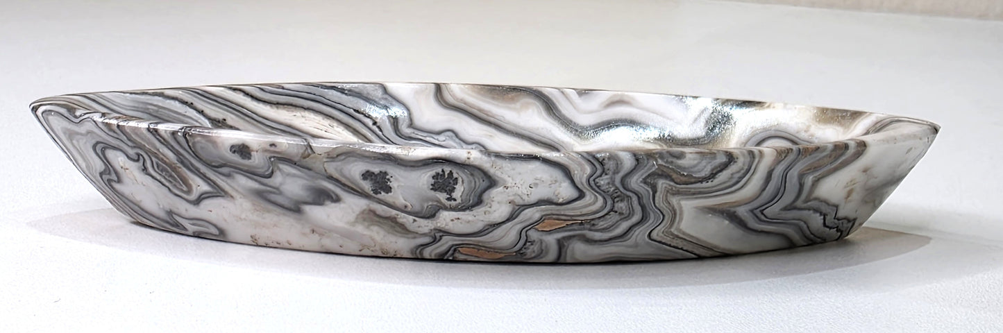 Banded Zebra Calcite Seed Tray