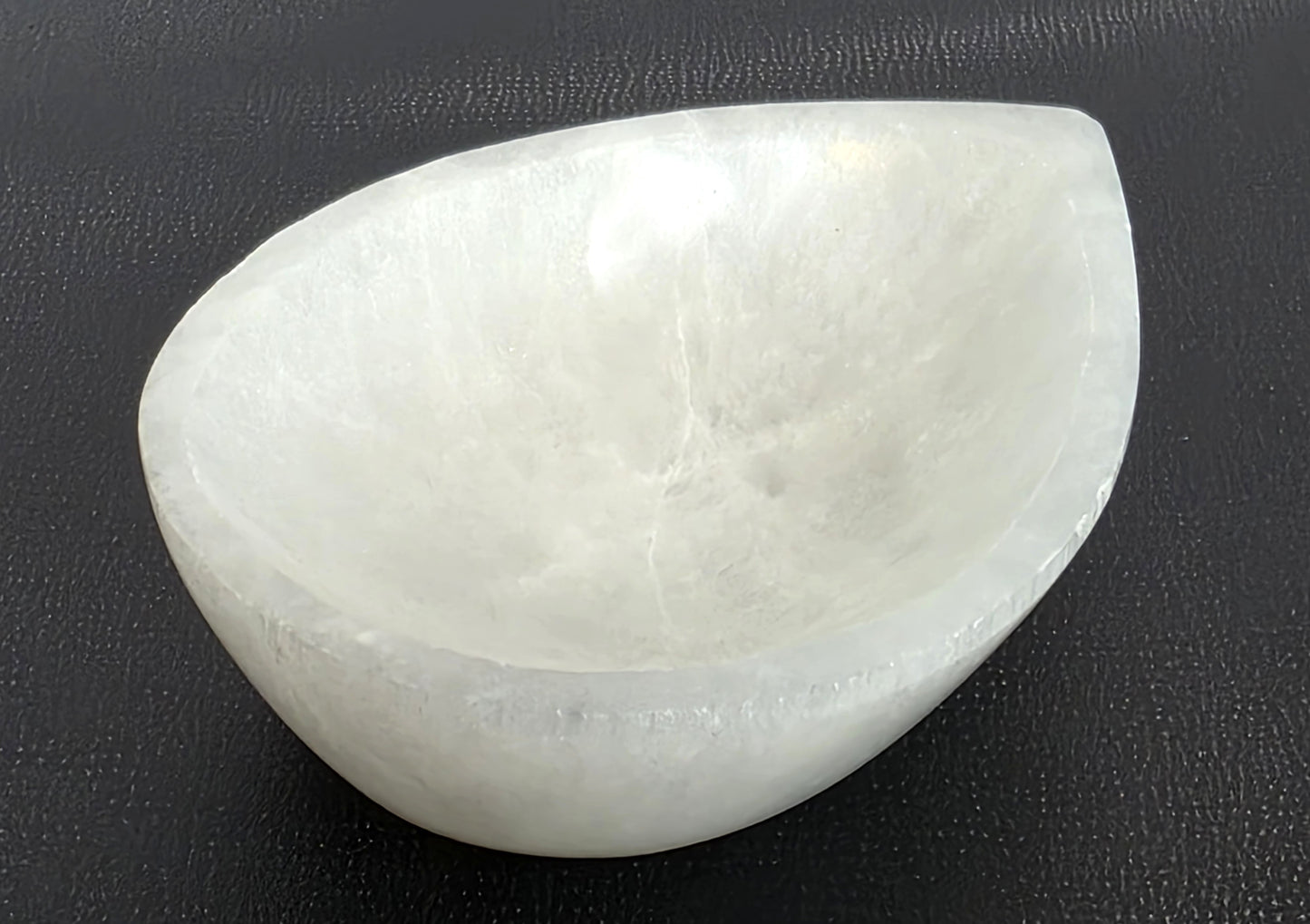 Tear Drop Satin Spar Bowl