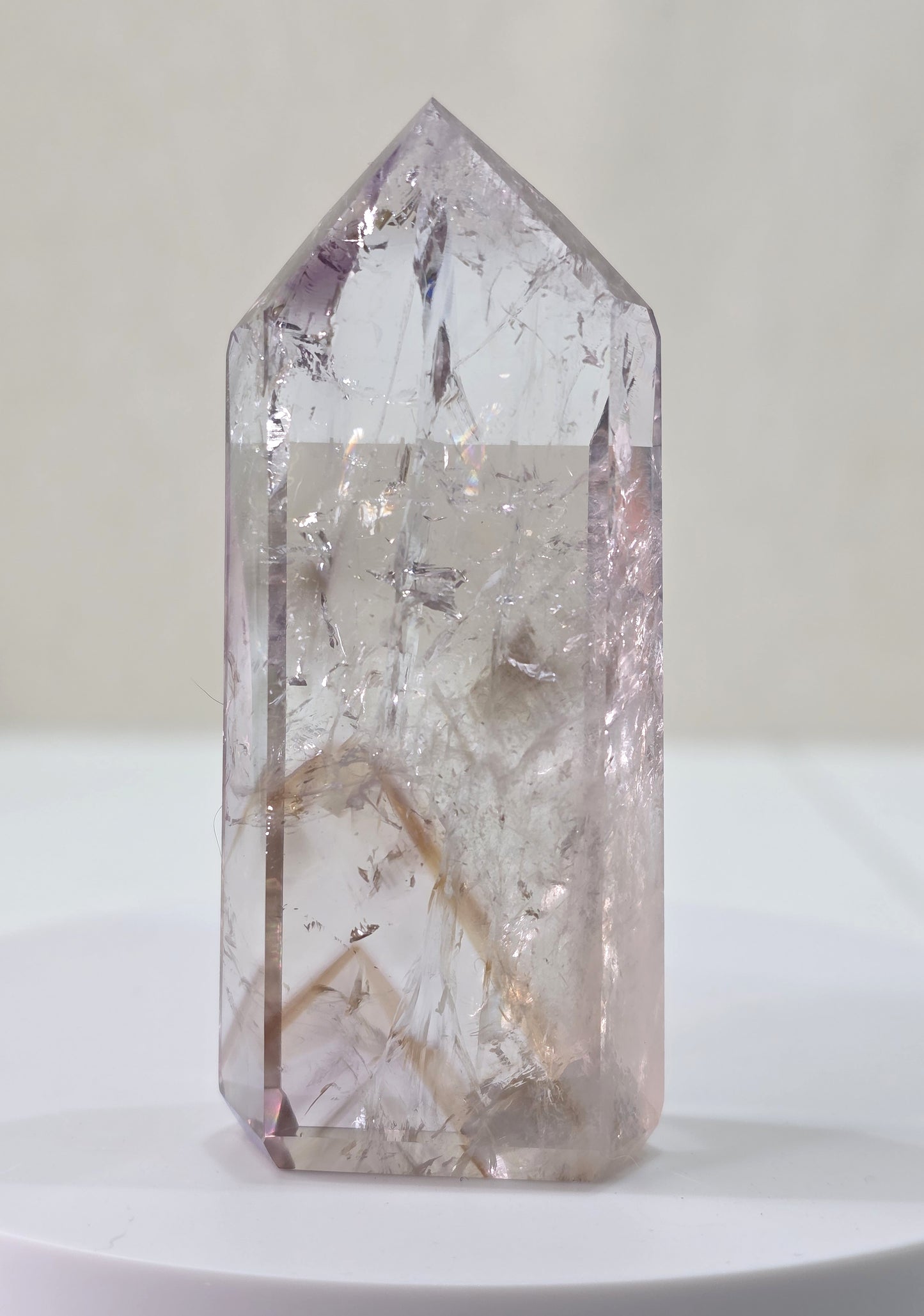 UV Reactive Amethyst Tower