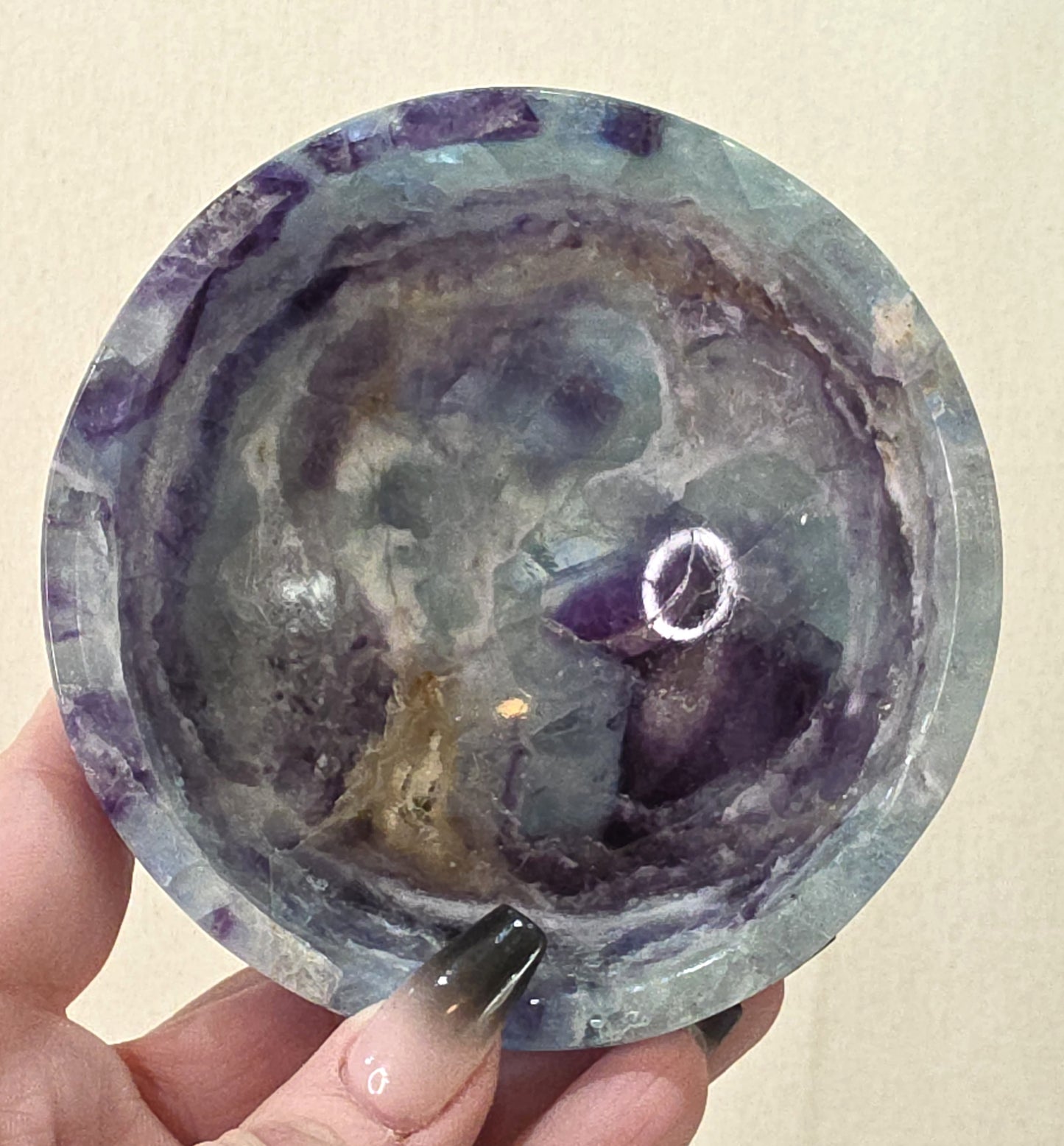 Fluorite Bowl H