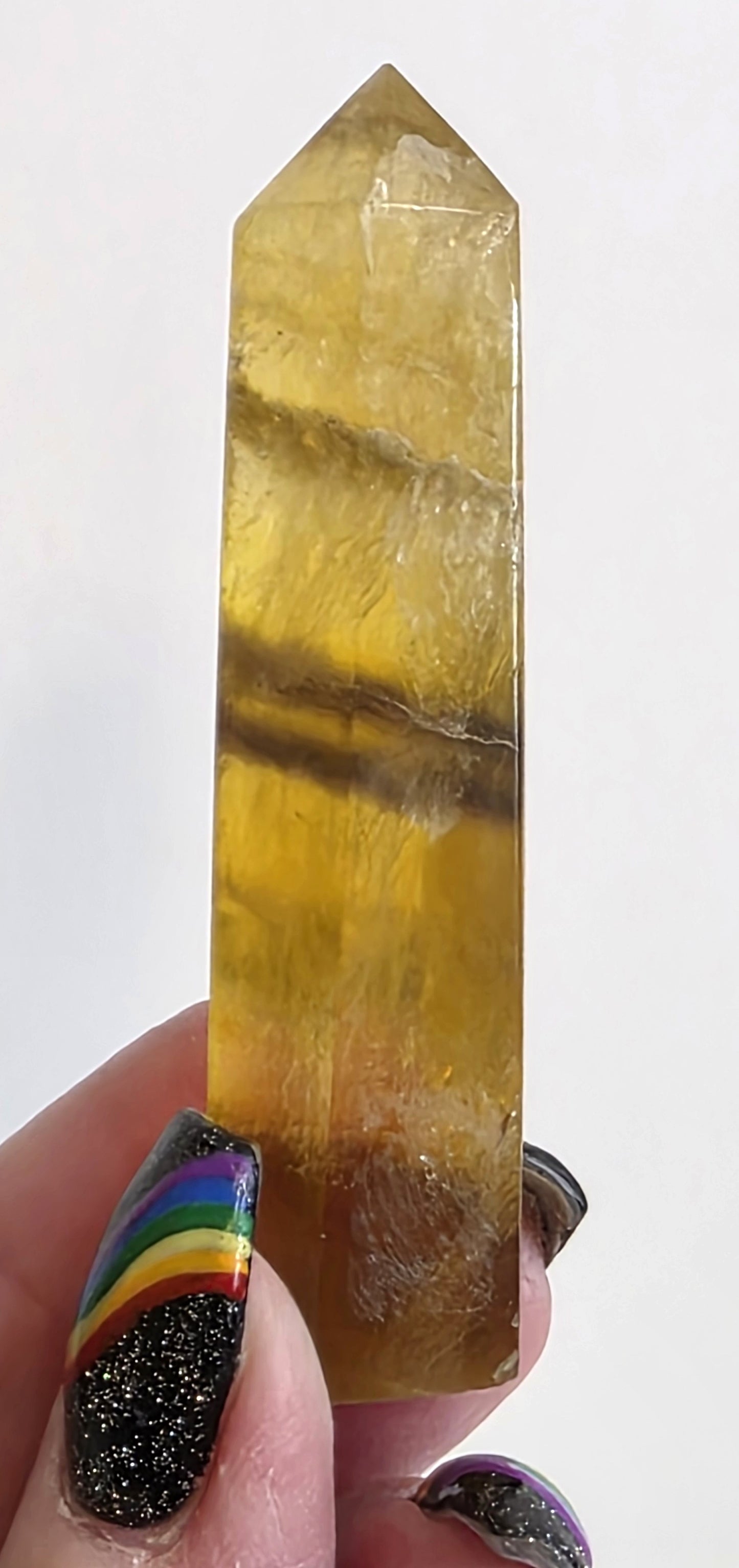 Yellow Fluorite Tower