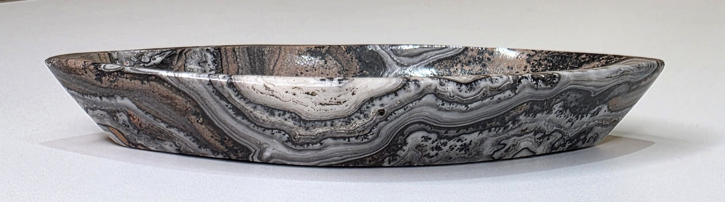 Banded Zebra Calcite Seed Tray