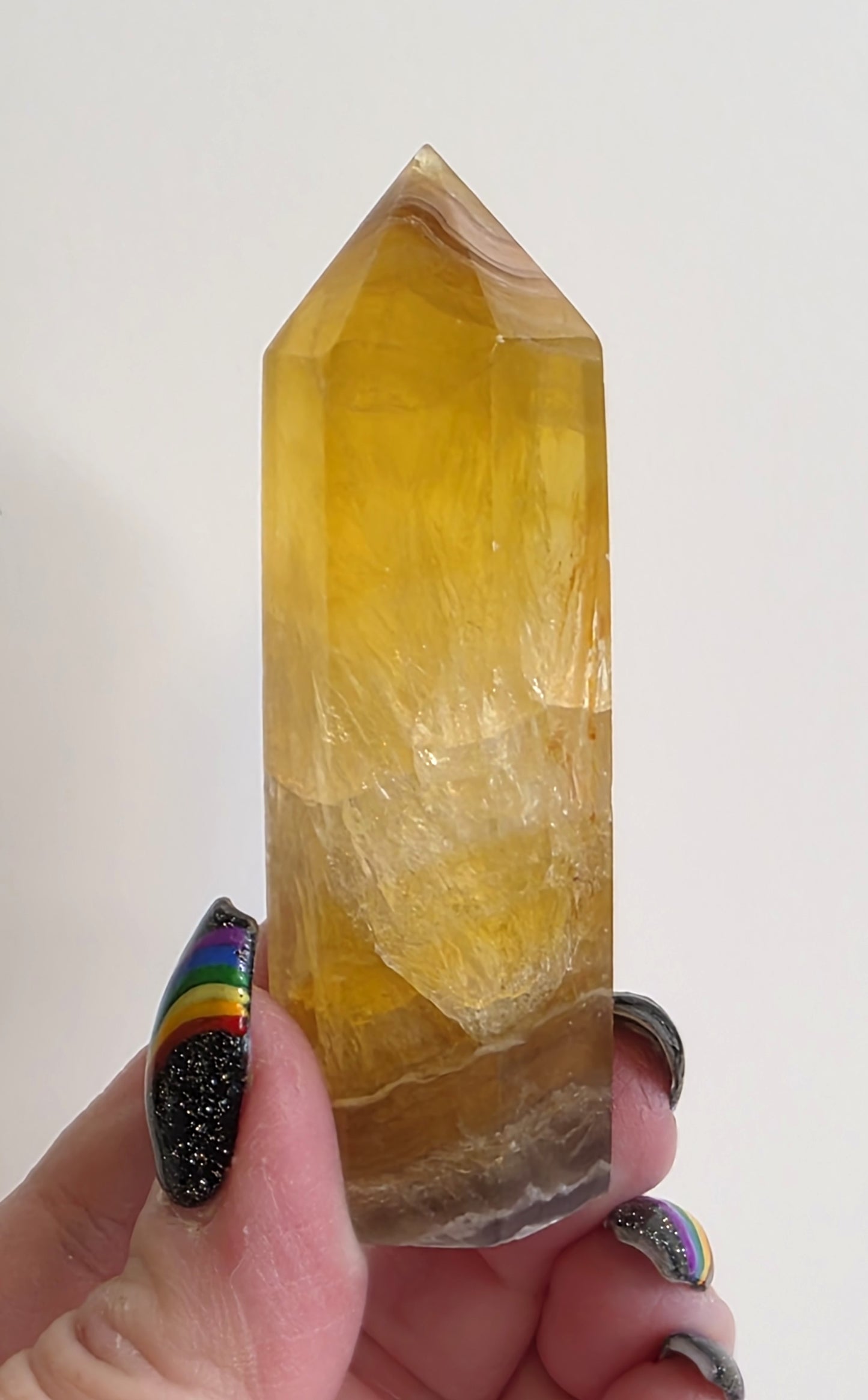 Yellow Fluorite Tower