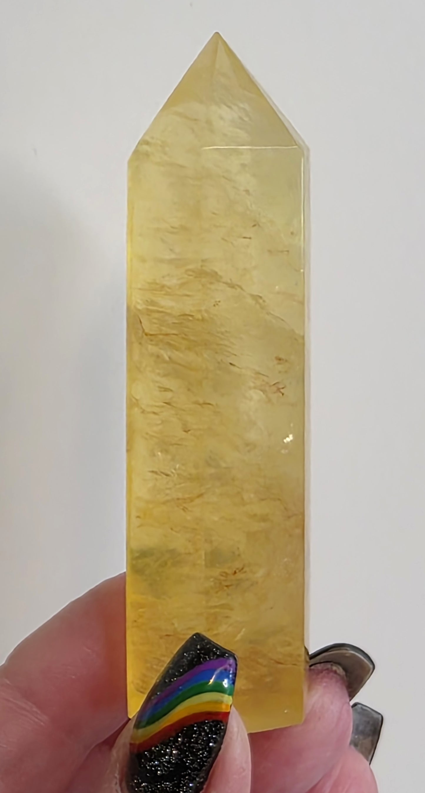 Yellow Fluorite Tower