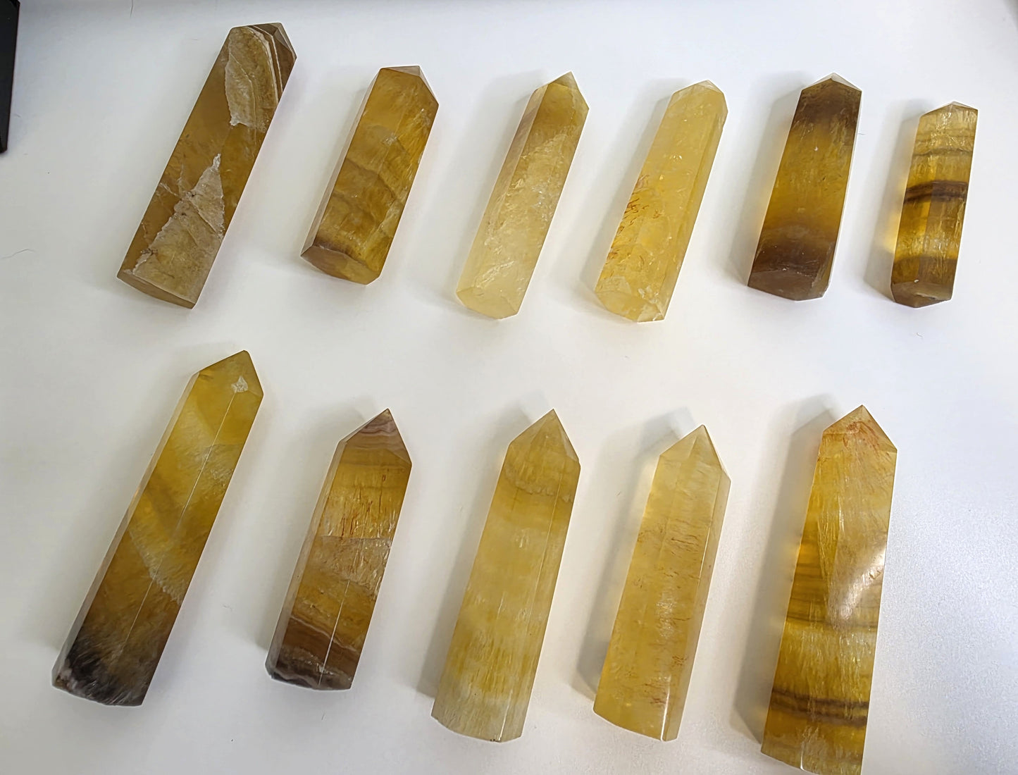 Yellow Fluorite Tower