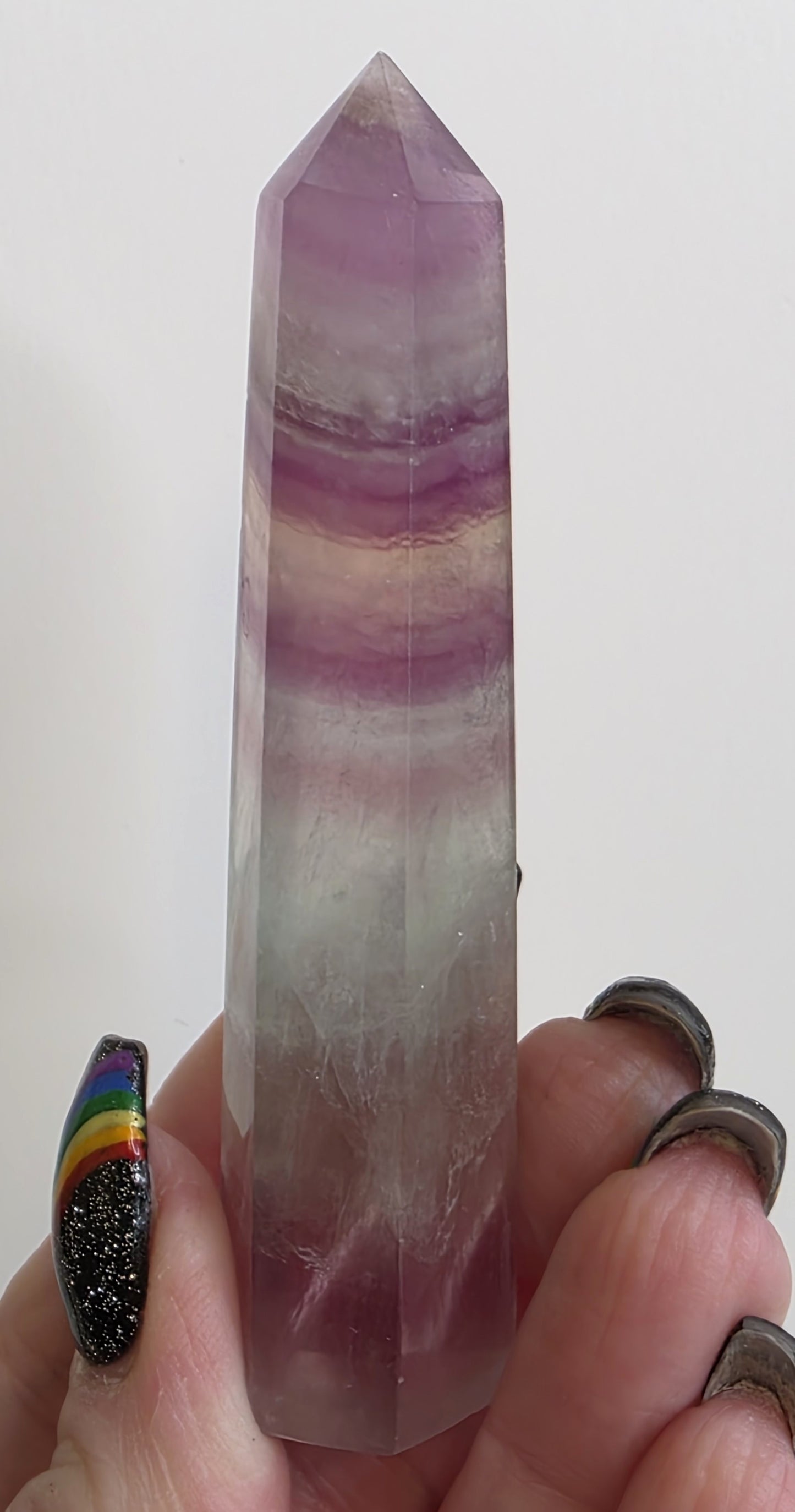 Rainbow Fluorite Tower
