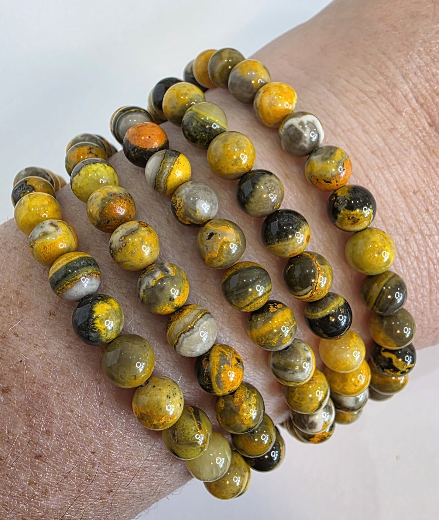 Bumblebee Jasper Bracelets