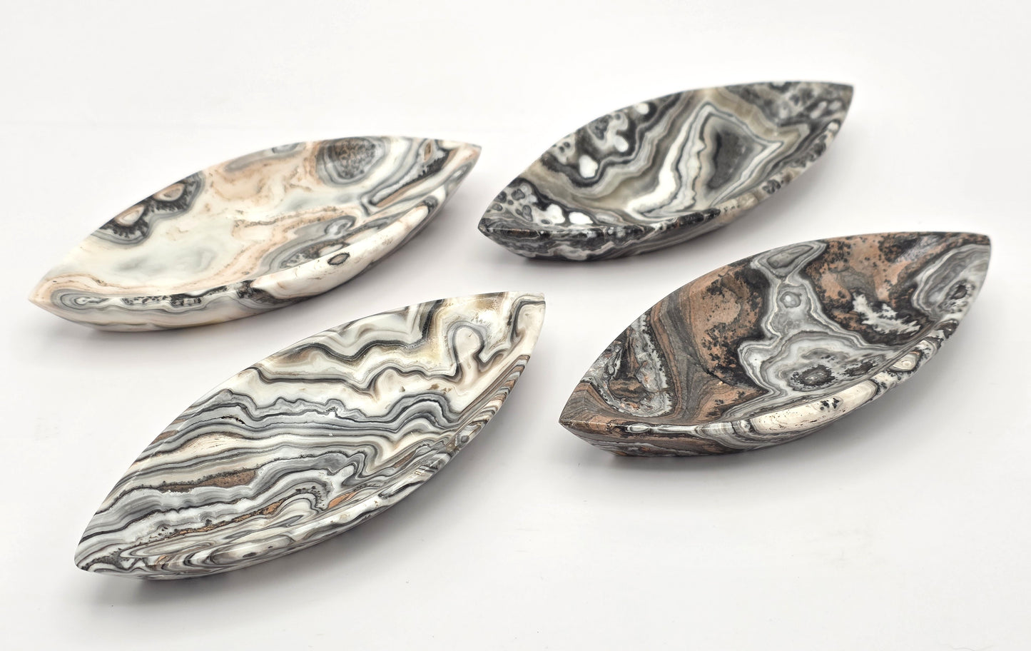 Banded Zebra Calcite Seed Tray