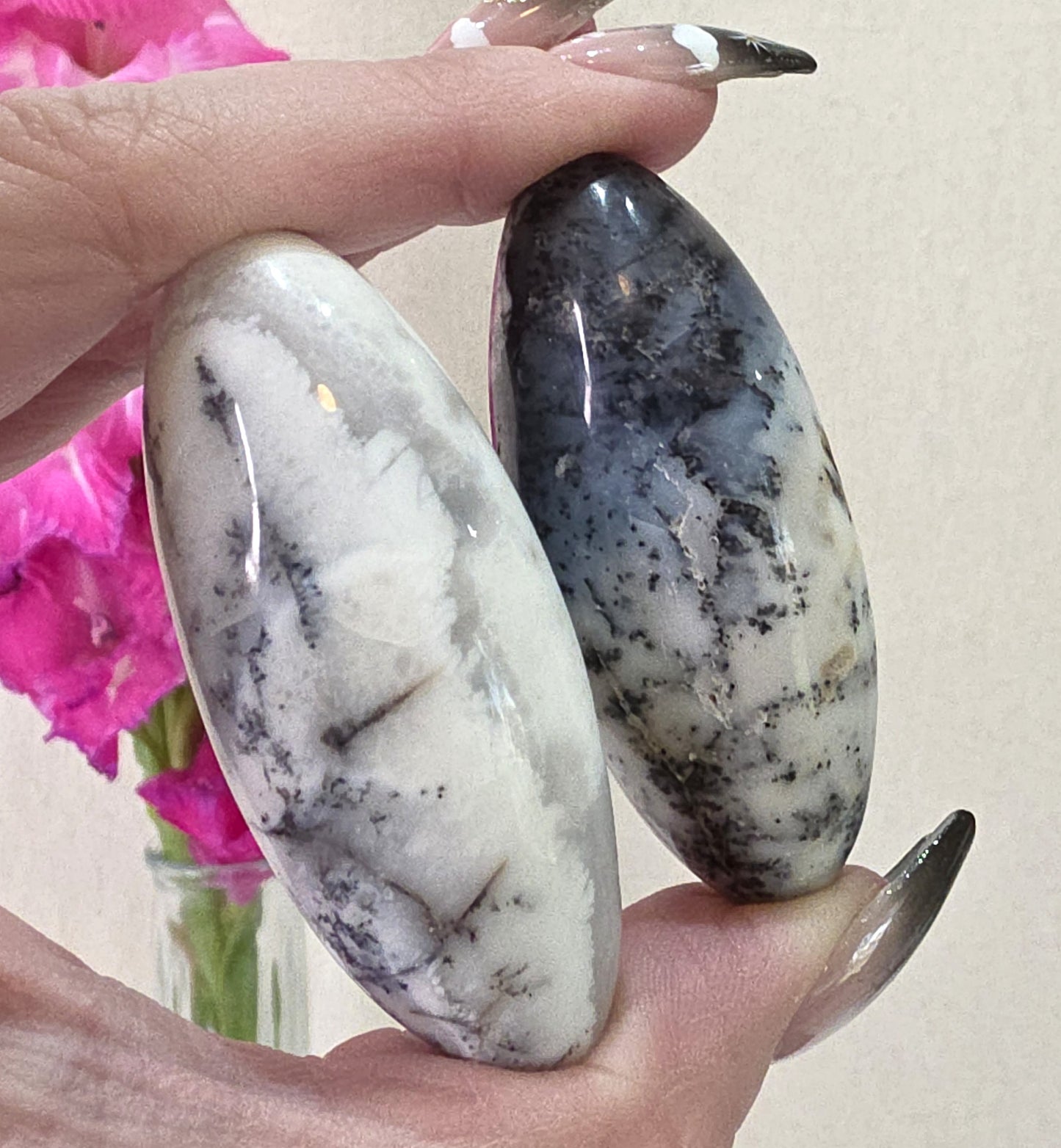 Dendritic Opal Shivas (medium)