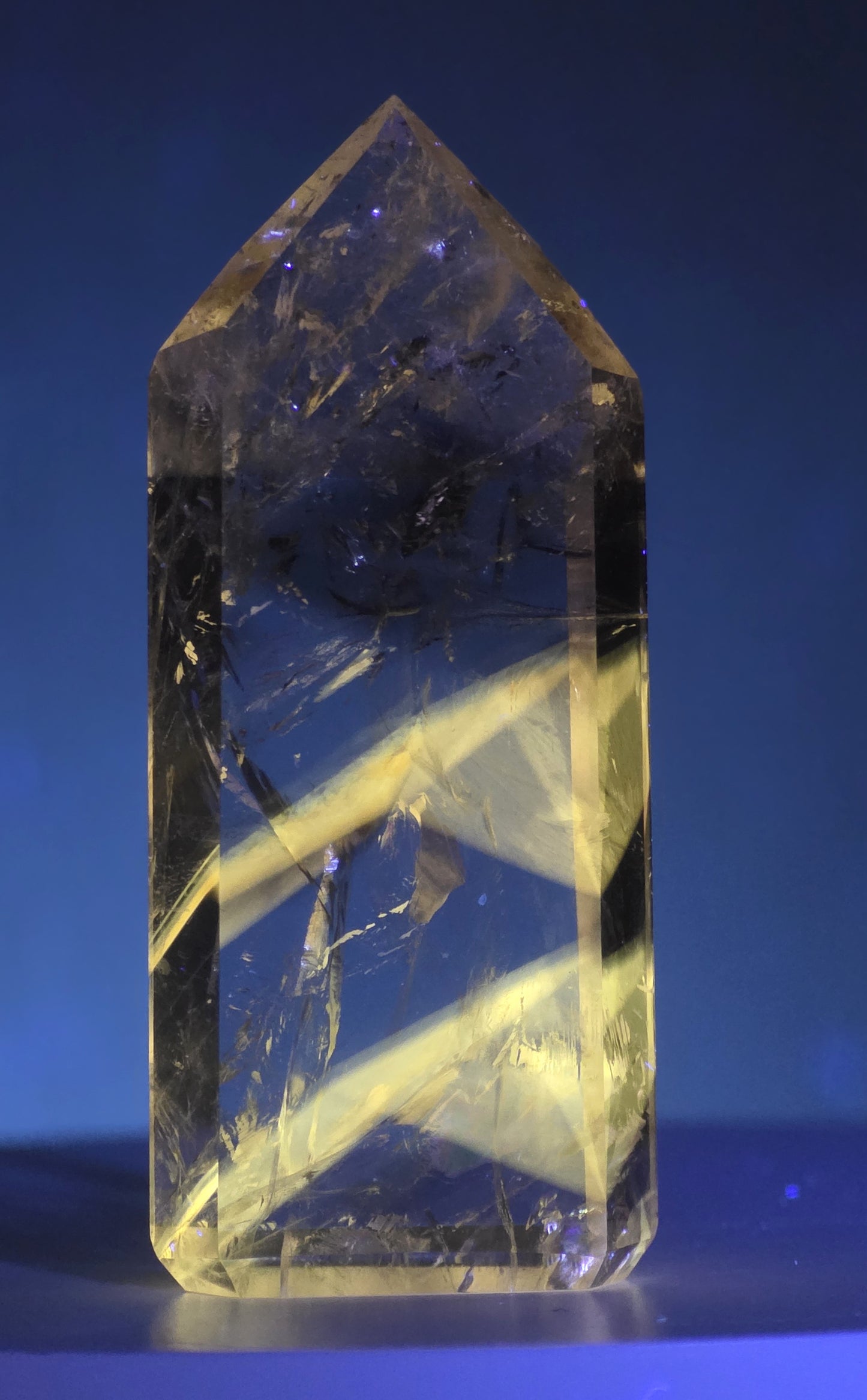 UV Reactive Amethyst Tower