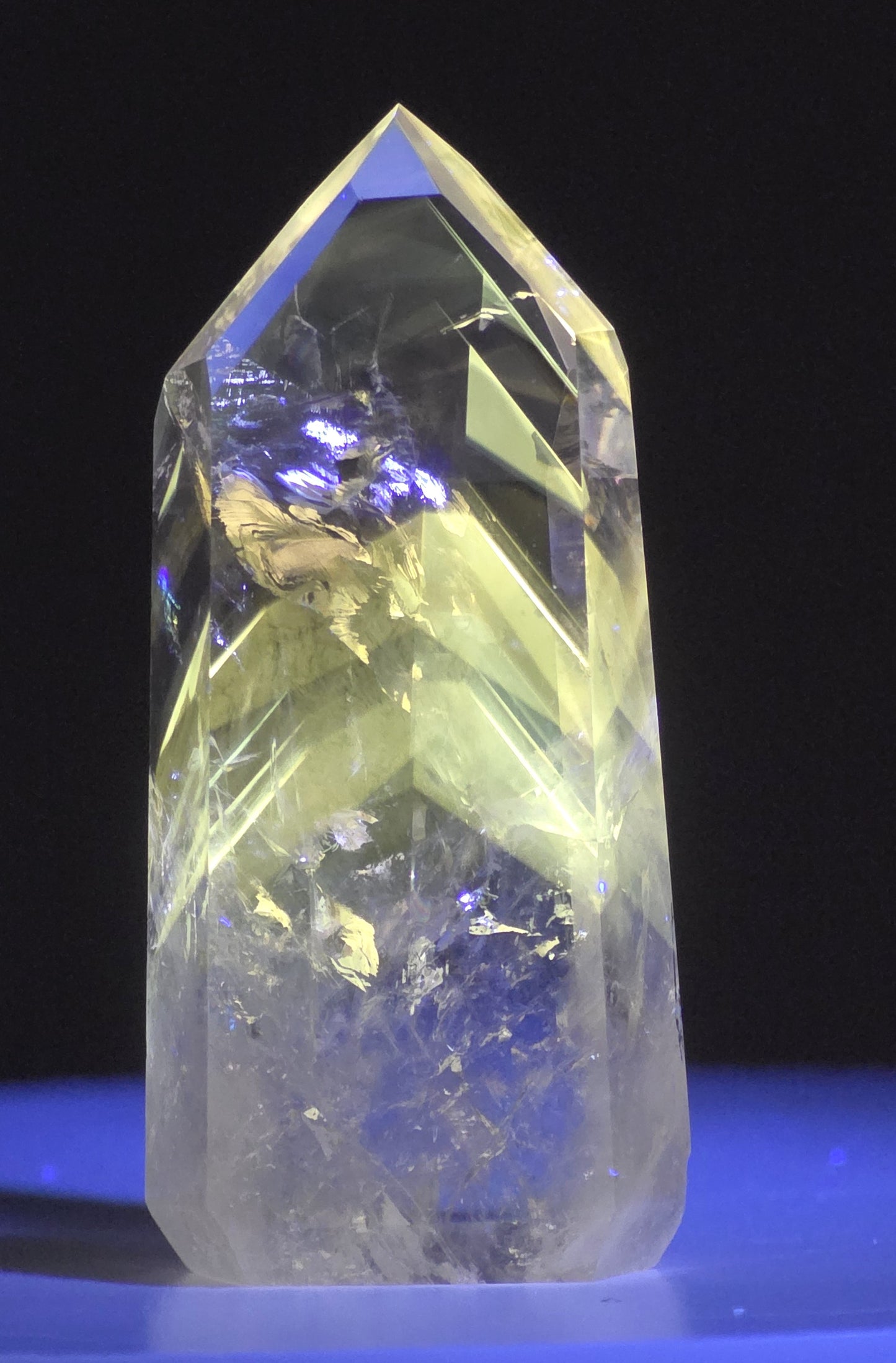 UV Reactive Amethyst Tower