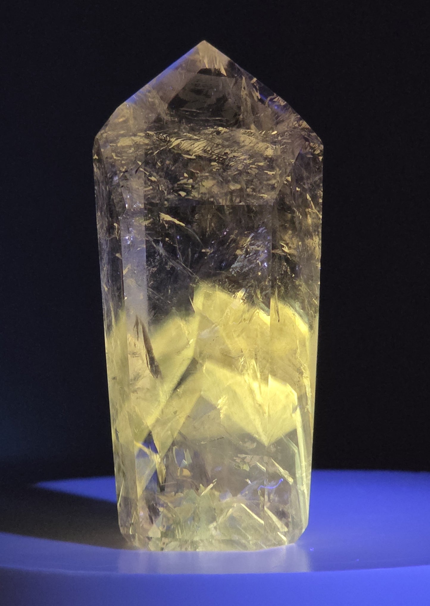 UV Reactive Amethyst Tower