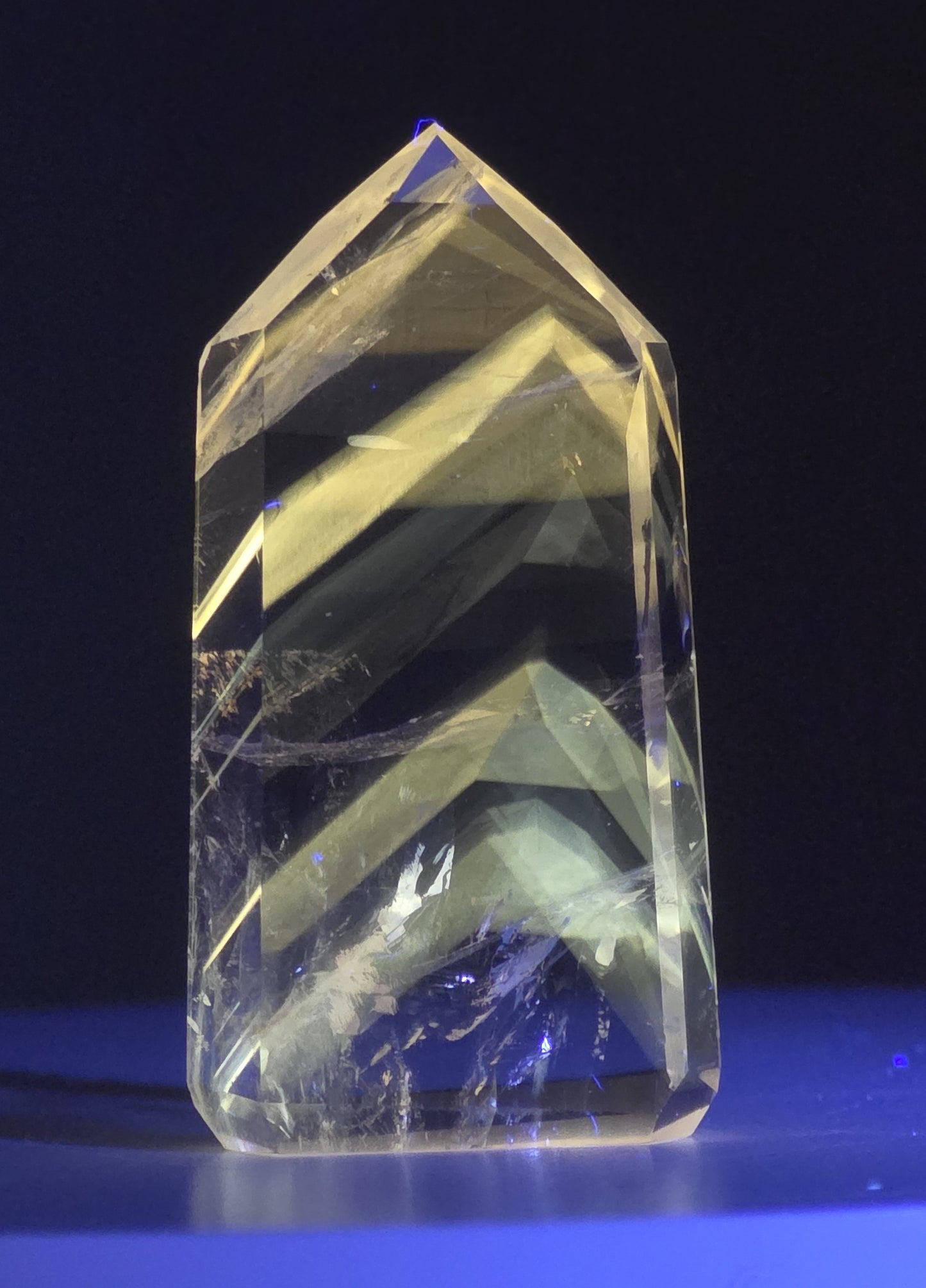 UV Reactive Amethyst Tower