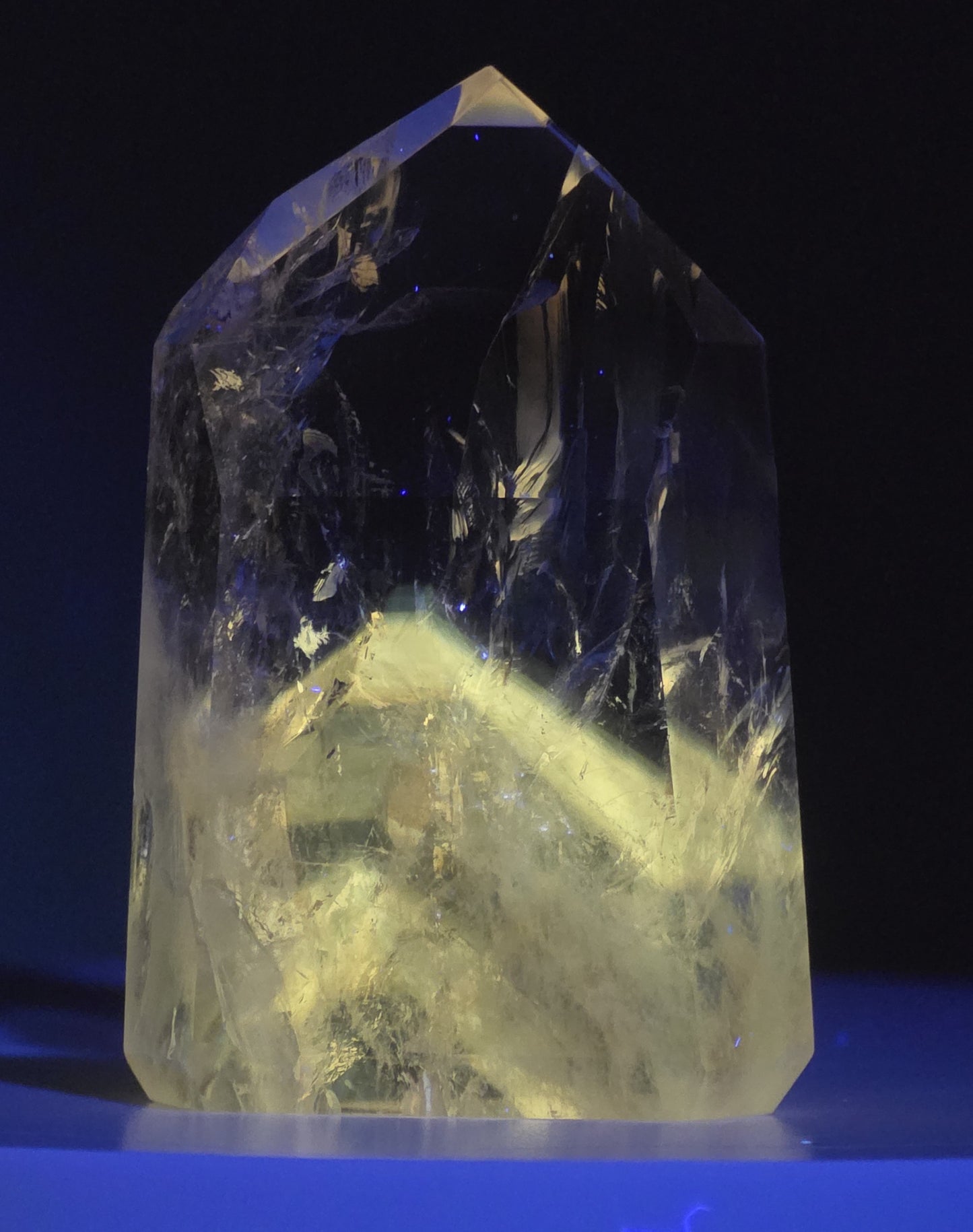 UV Reactive Amethyst Tower