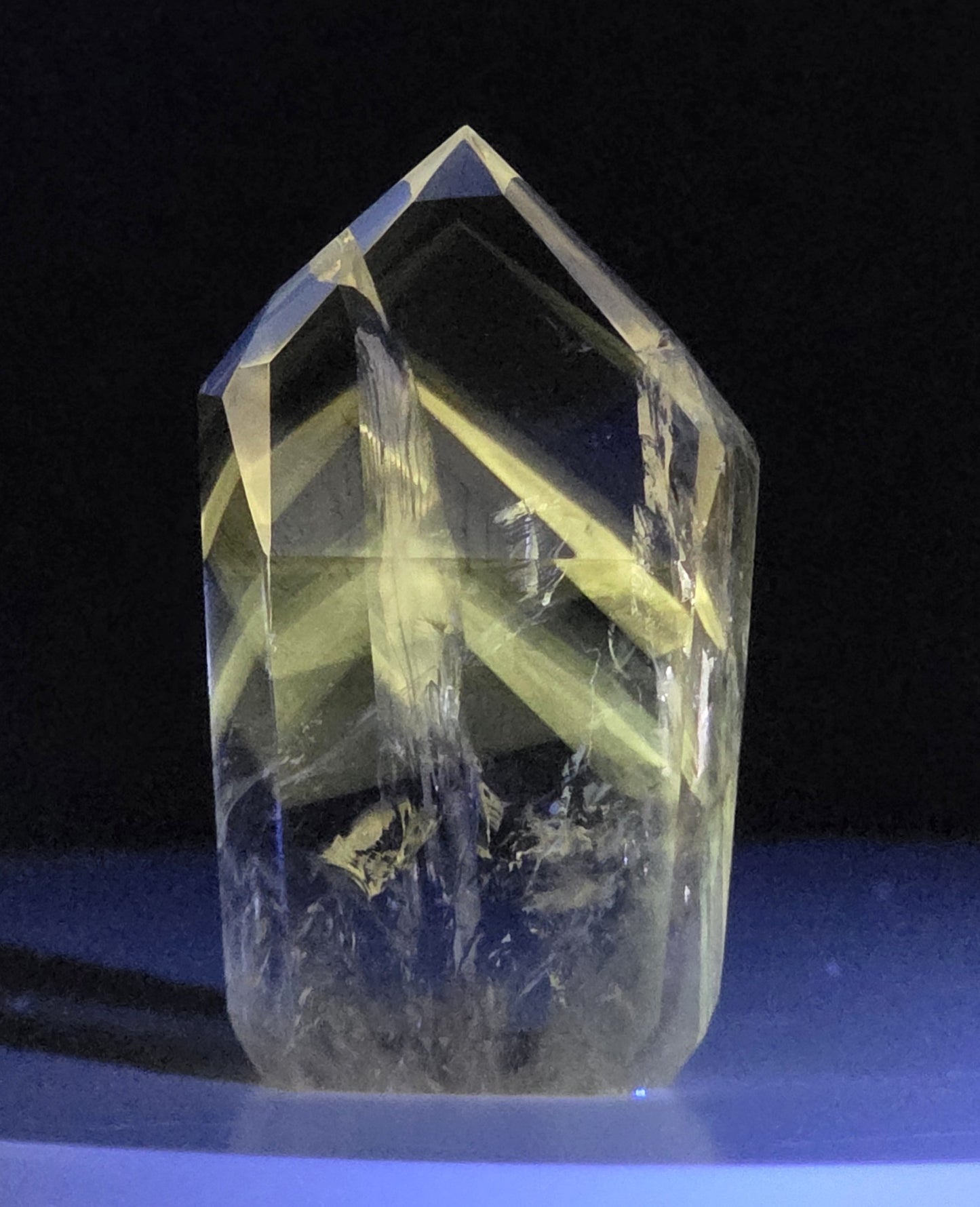 UV Reactive Amethyst Tower