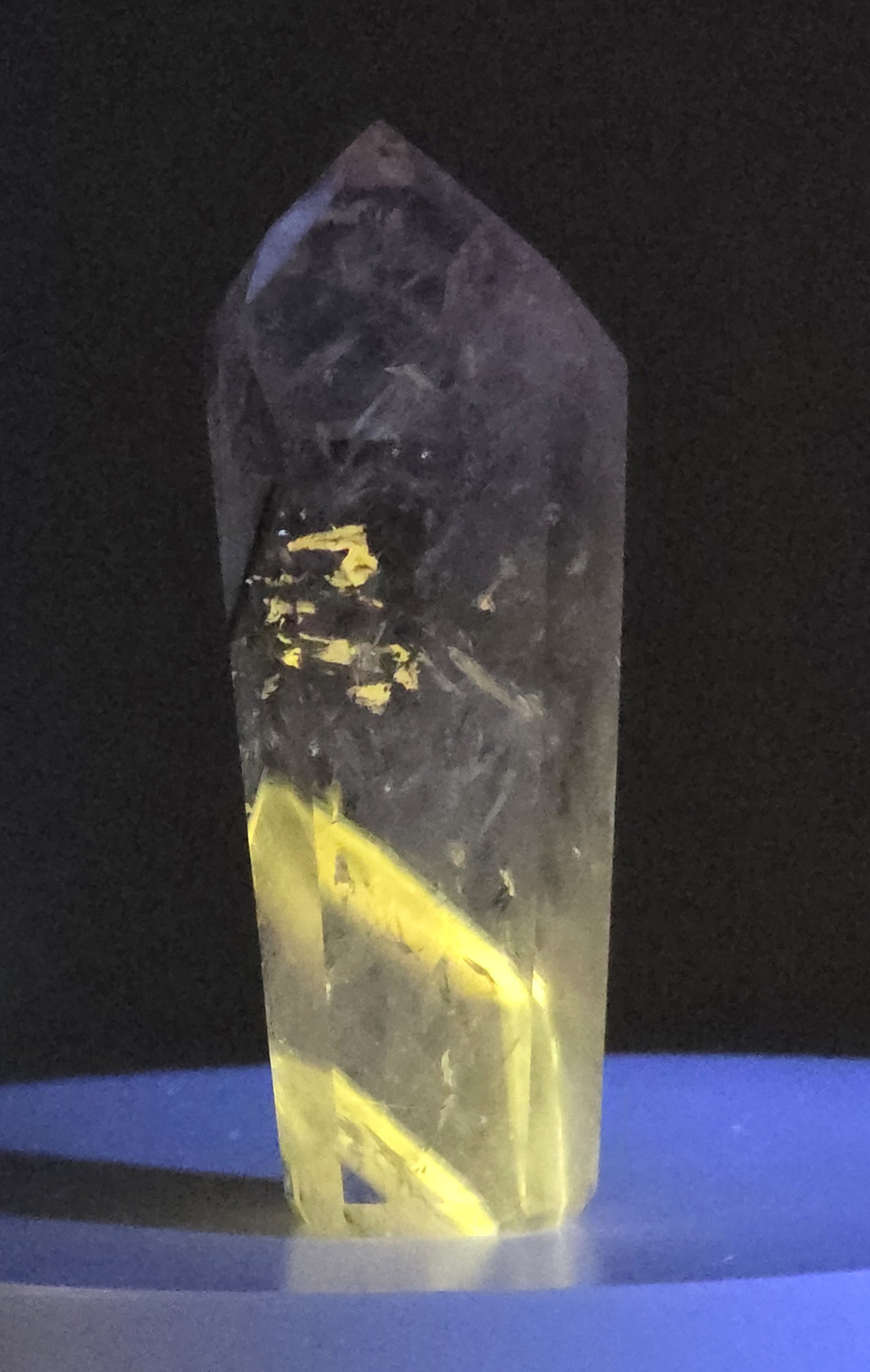 UV Reactive Amethyst Tower