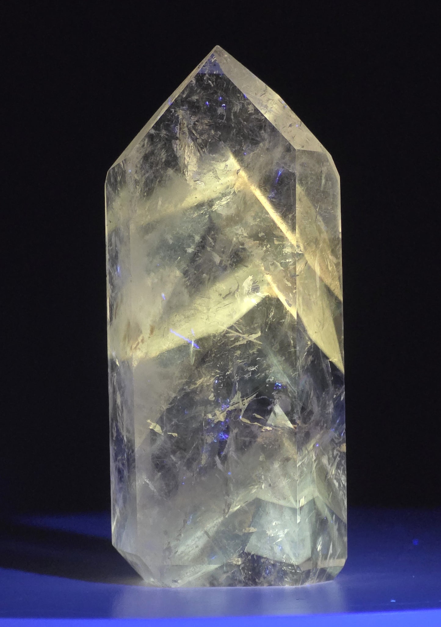 UV Reactive Amethyst Tower