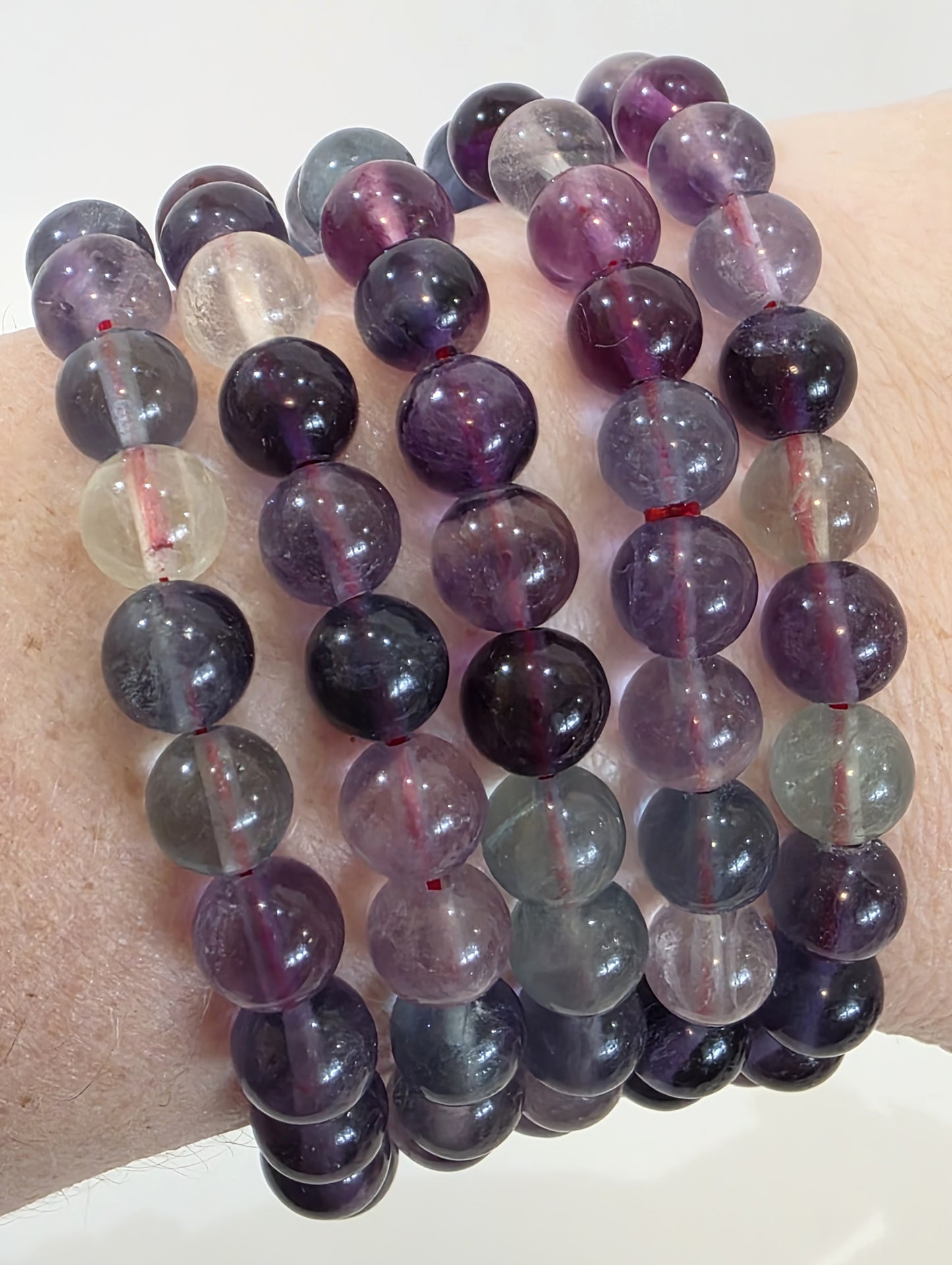 Rainbow Fluorite Bracelets