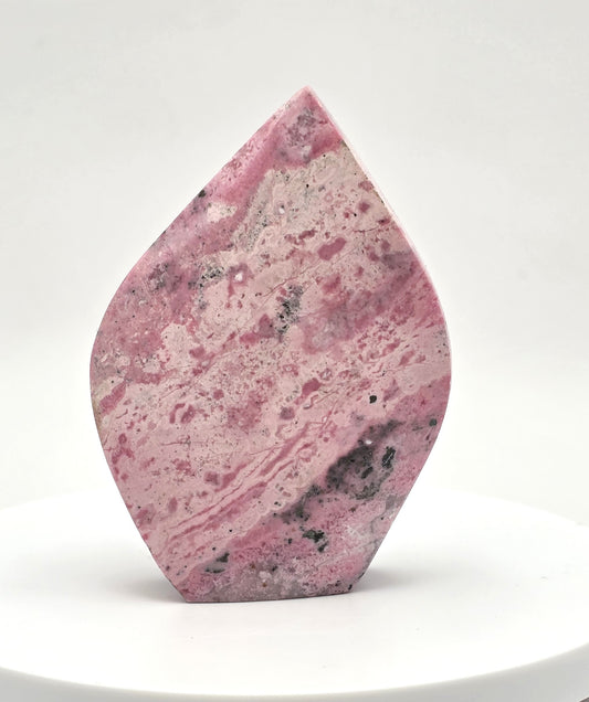 Peruvian Rhodonite Flame