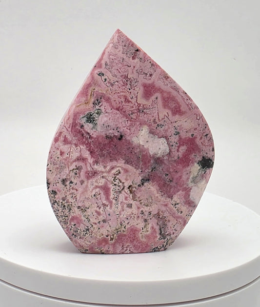 Peruvian Rhodonite Flame