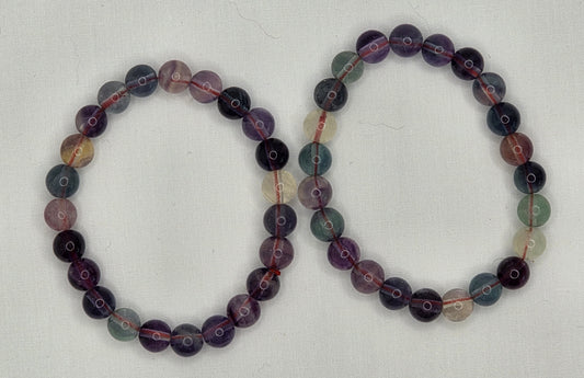 Rainbow Fluorite Bracelets