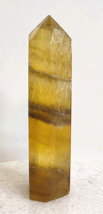 Yellow Fluorite Tower