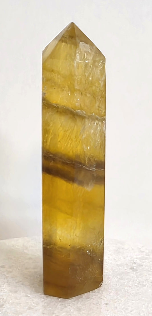 Yellow Fluorite Tower