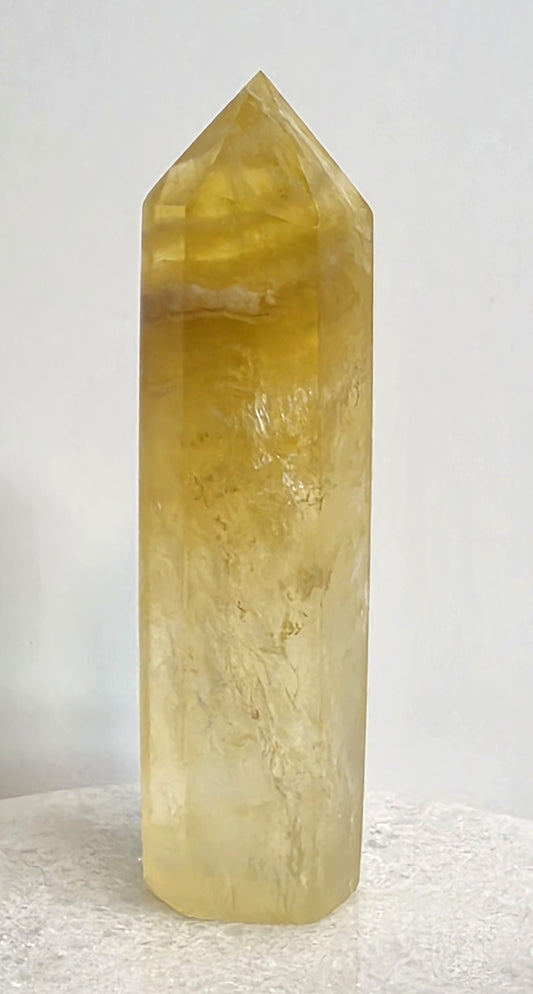 Yellow Fluorite Tower