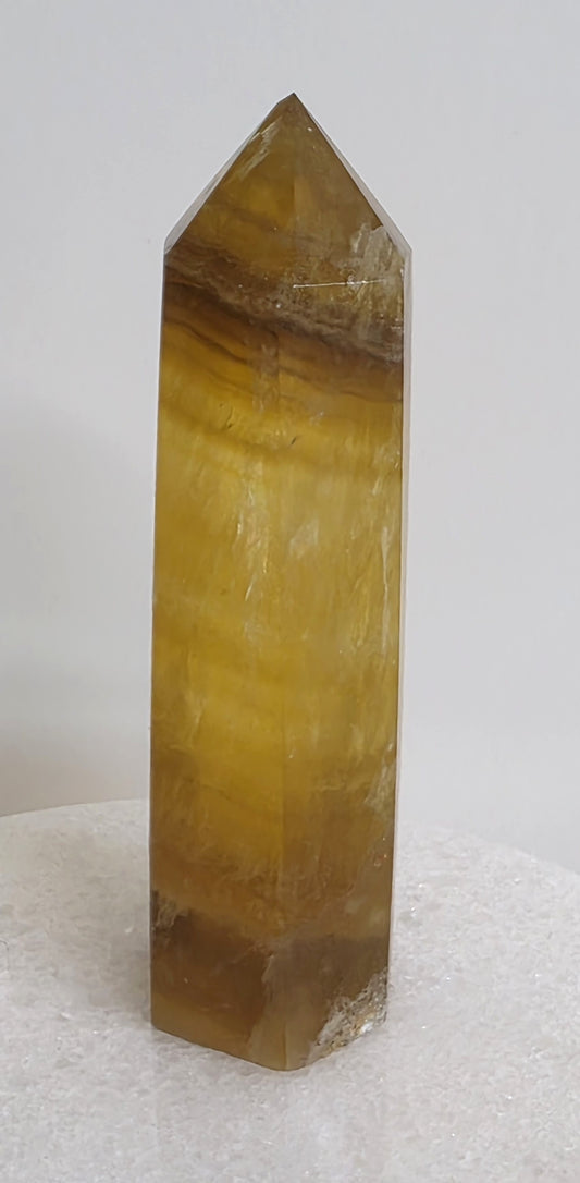 Yellow Fluorite Tower