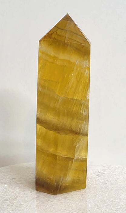 Yellow Fluorite Tower