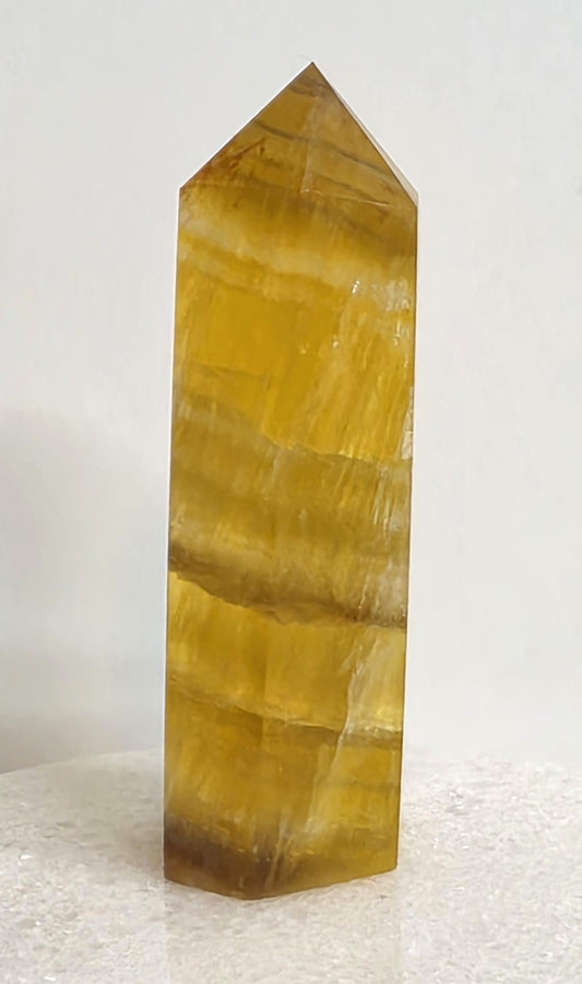 Yellow Fluorite Tower