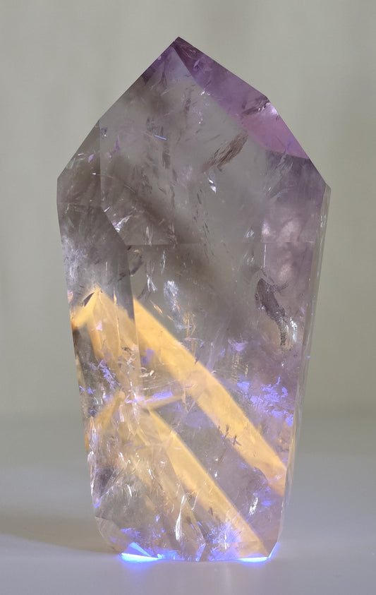UV Reactive Amethyst Tower