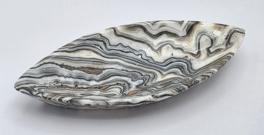 Banded Zebra Calcite Seed Tray