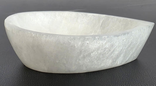 Tear Drop Satin Spar Bowl