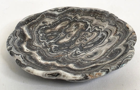 Banded Zebra Calcite Dish