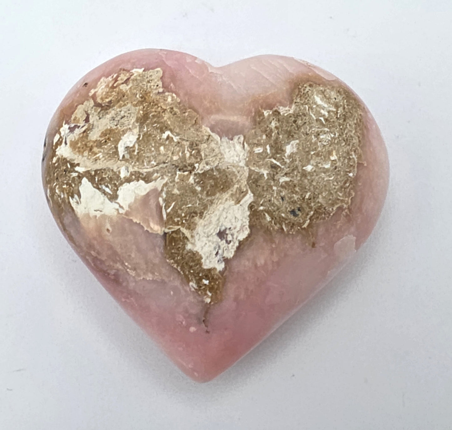 Peruvian Pink Opal Heart
