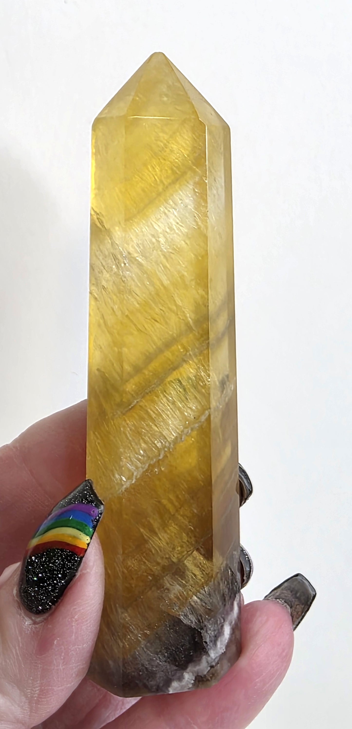 Yellow Fluorite Tower