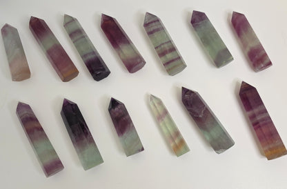 Rainbow Fluorite Tower