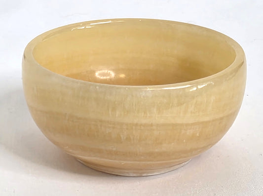 Honey Calcite Bowl