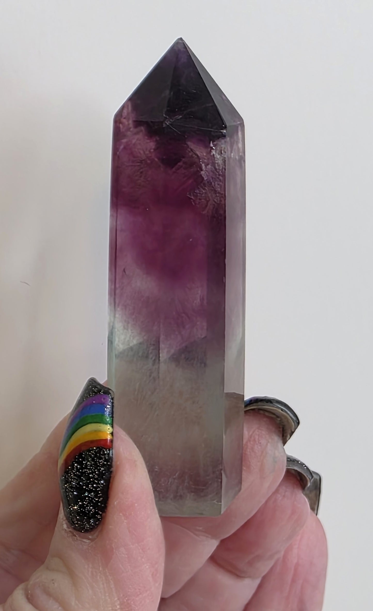 Rainbow Fluorite Tower
