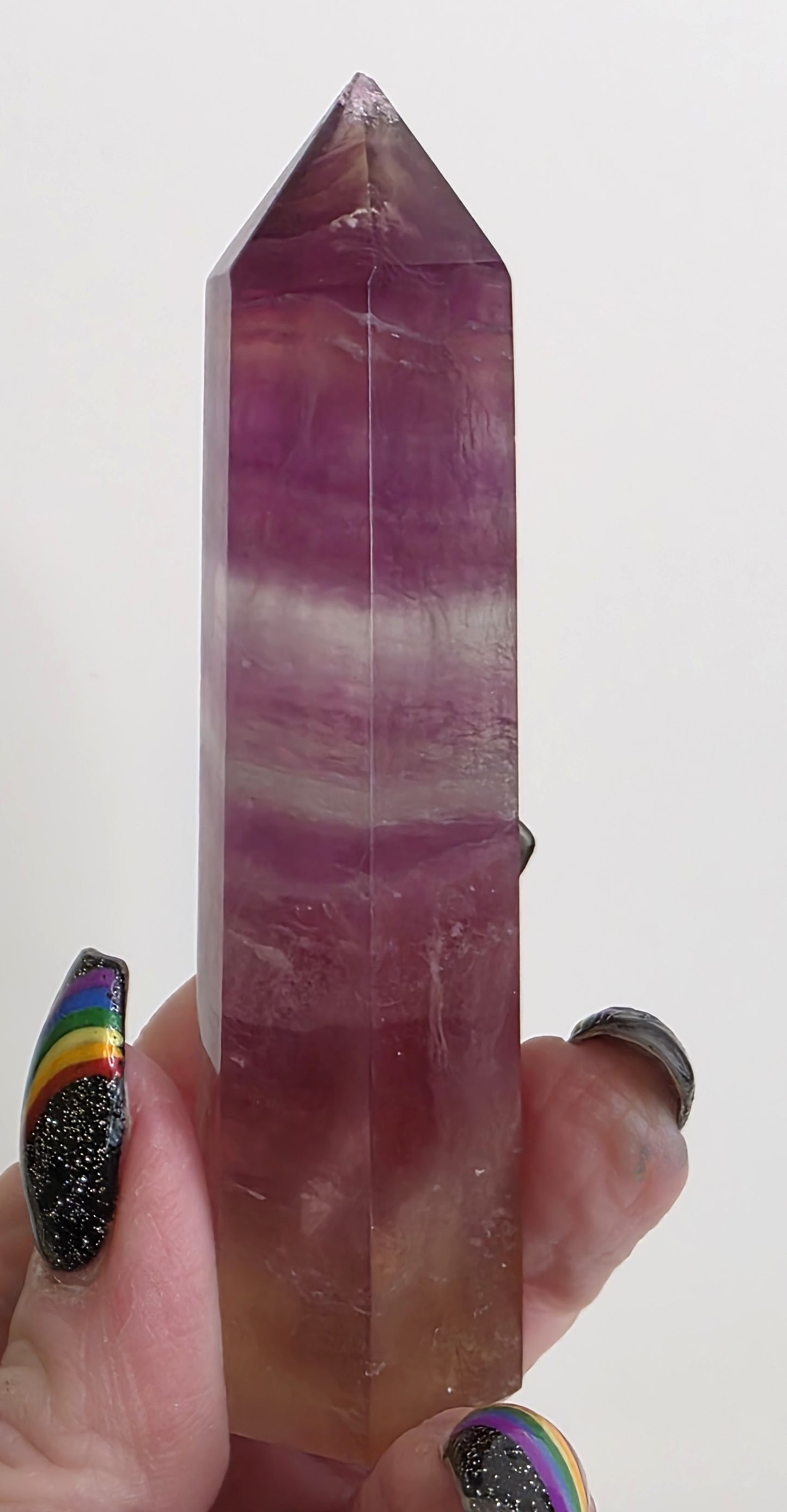 Rainbow Fluorite Tower