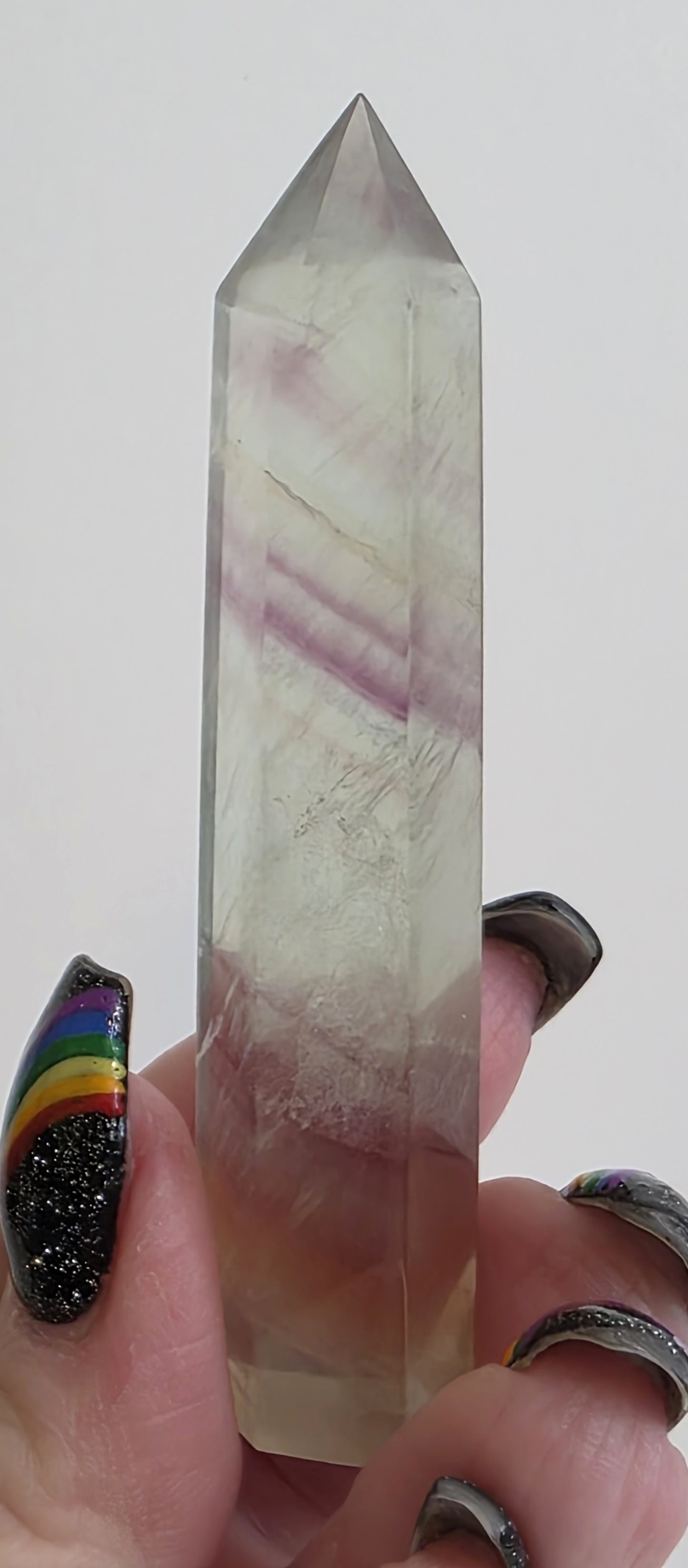 Rainbow Fluorite Tower