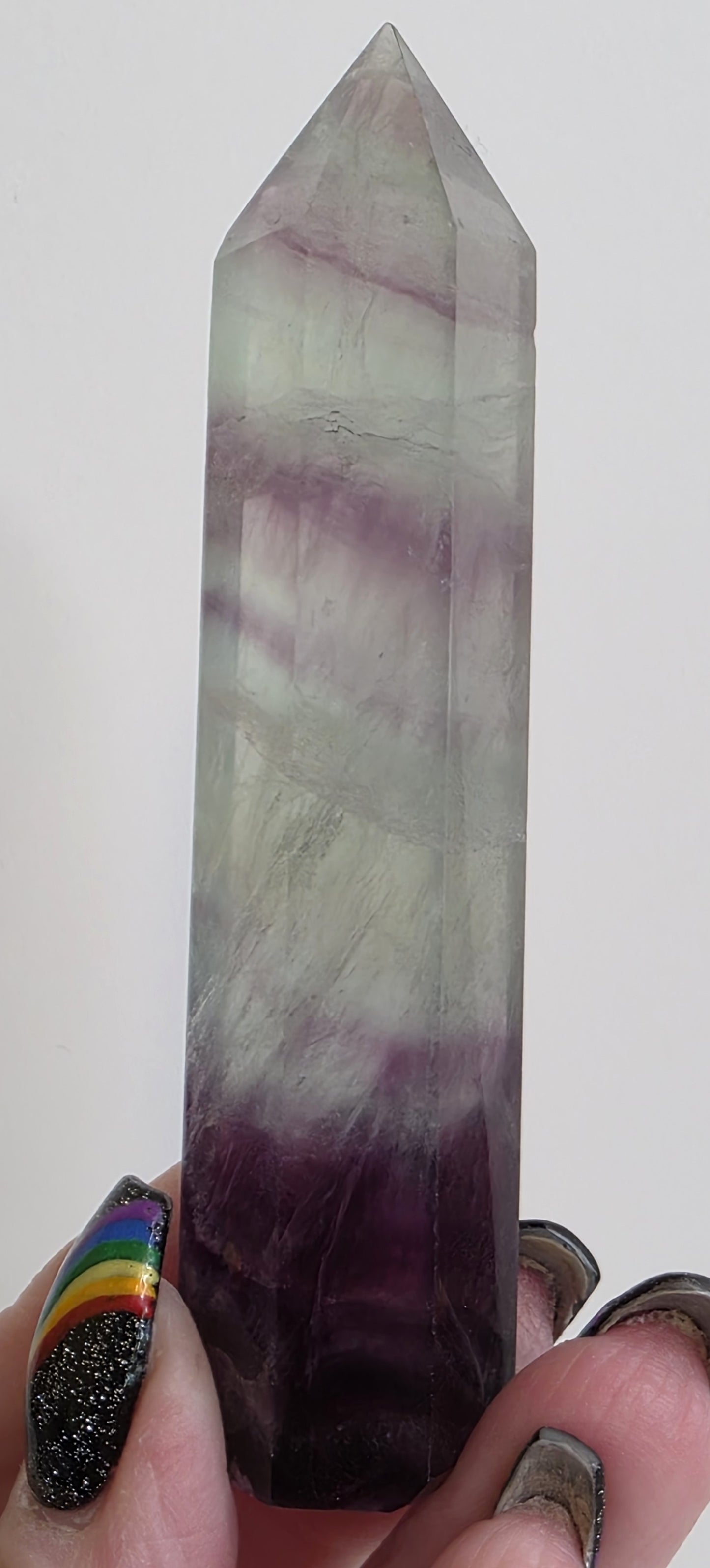 Rainbow Fluorite Tower